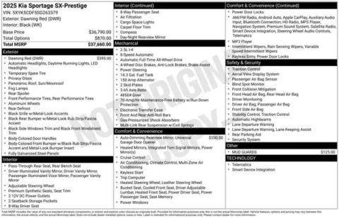 Another view of 2025 Kia Sportage SX-Prestige for sale in Tulsa, OK at Jim Norton T-Town Chevrolet