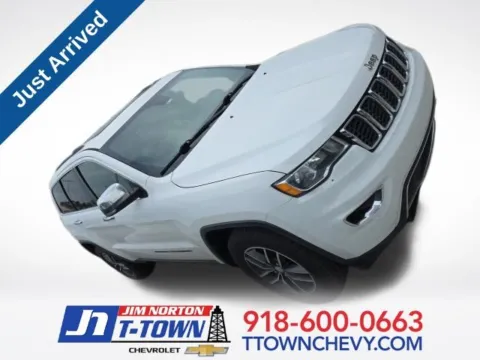 White 2018 Jeep Grand Cherokee Limited for sale in Tulsa, OK