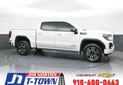 White 2021 GMC Sierra 1500 AT4 for sale in Tulsa, OK