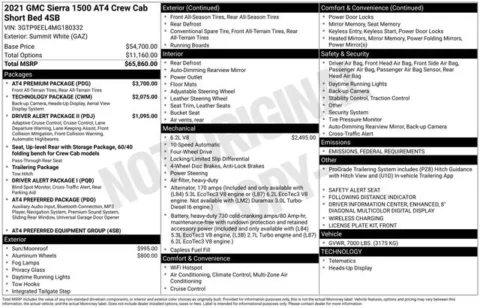 Another view of 2021 GMC Sierra 1500 AT4 for sale in Tulsa, OK at Jim Norton T-Town Chevrolet