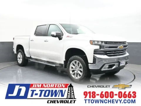White 2022 Chevrolet Silverado 1500 LTD LTZ for sale in Tulsa, OK