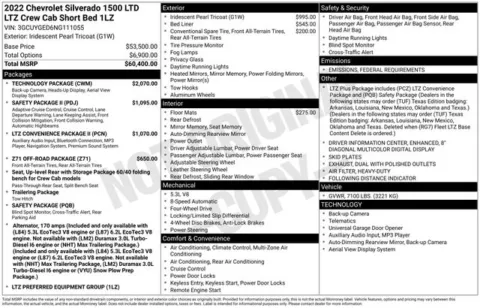 Another view of 2022 Chevrolet Silverado 1500 LTD LTZ for sale in Tulsa, OK at Jim Norton T-Town Chevrolet