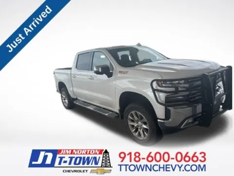 White 2022 Chevrolet Silverado 1500 LTD LTZ for sale in Tulsa, OK
