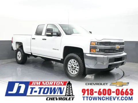White 2018 Chevrolet Silverado 2500HD Work Truck for sale in Tulsa, OK
