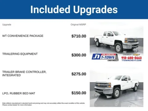 More photos of 2018 Chevrolet Silverado 2500HD Work Truck at Jim Norton T-Town Chevrolet, OK