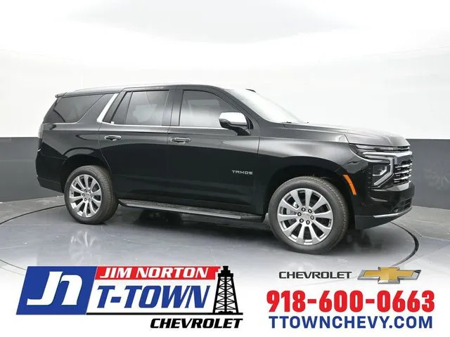 Black 2026 Chevrolet Tahoe Premier for sale in Tulsa, OK