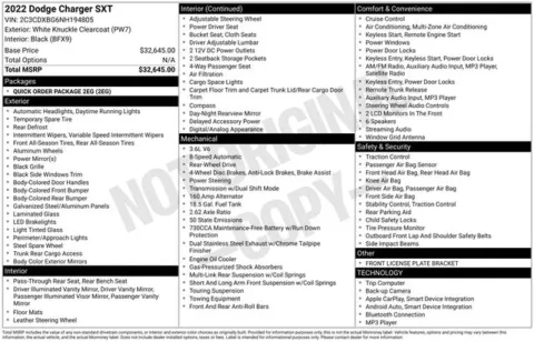 Another view of 2022 Dodge Charger SXT for sale in Tulsa, OK at Jim Norton T-Town Chevrolet