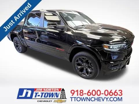 Black 2022 Ram 1500 Limited for sale in Tulsa, OK