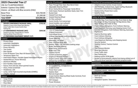 Photos of 2025 Chevrolet Trax LT for sale in Tulsa, OK at Jim Norton T-Town Chevrolet