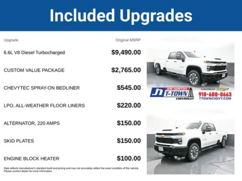 More photos of 2024 Chevrolet Silverado 2500HD Custom at Jim Norton T-Town Chevrolet, OK