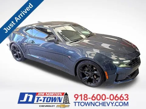 Gray 2021 Chevrolet Camaro 1LT for sale in Tulsa, OK