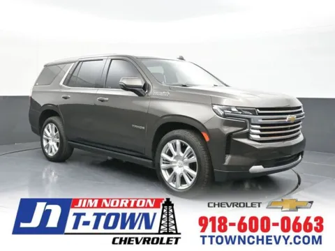 Gray 2021 Chevrolet Tahoe High Country for sale in Tulsa, OK