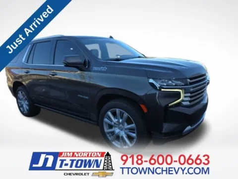 Gray 2021 Chevrolet Tahoe High Country for sale in Tulsa, OK