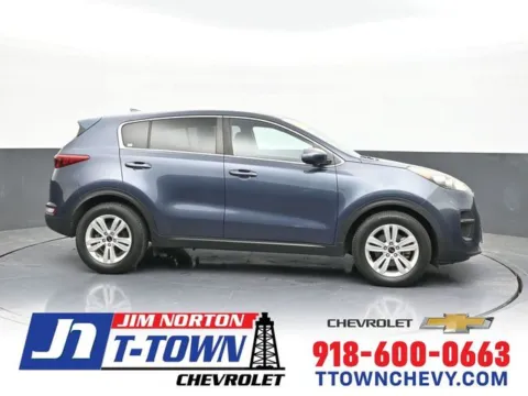 Blue 2017 Kia Sportage LX for sale in Tulsa, OK