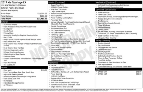 Another view of 2017 Kia Sportage LX for sale in Tulsa, OK at Jim Norton T-Town Chevrolet