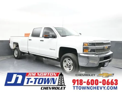 White 2019 Chevrolet Silverado 2500HD Work Truck for sale in Tulsa, OK