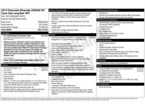 Another view of 2019 Chevrolet Silverado 2500HD Work Truck for sale in Tulsa, OK at Jim Norton T-Town Chevrolet