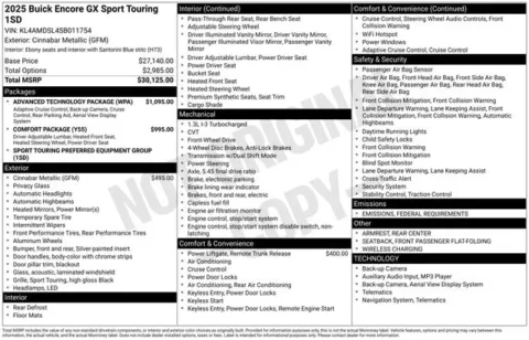 Photos of 2025 Buick Encore GX Sport Touring for sale in Tulsa, OK at Jim Norton T-Town Chevrolet