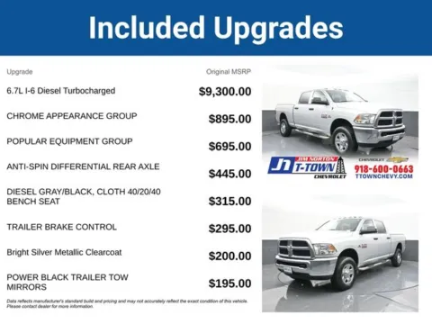 More photos of 2018 Ram 2500 Tradesman at Jim Norton T-Town Chevrolet, OK