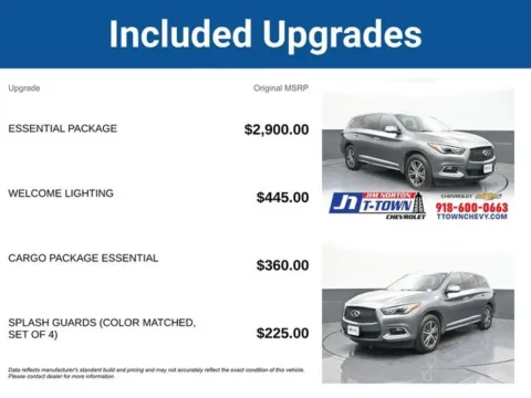 More photos of 2019 INFINITI QX60 LUXE at Jim Norton T-Town Chevrolet, OK