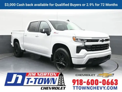 White 2026 Chevrolet Silverado 1500 RST for sale in Tulsa, OK