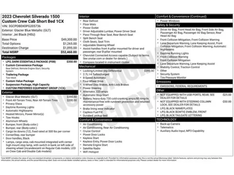 Another view of 2023 Chevrolet Silverado 1500 Custom for sale in Tulsa, OK at Jim Norton T-Town Chevrolet