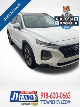 White 2020 Hyundai Santa Fe SEL for sale in Tulsa, OK