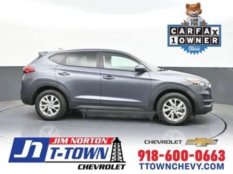 Gray 2021 Hyundai Tucson SE for sale in Tulsa, OK