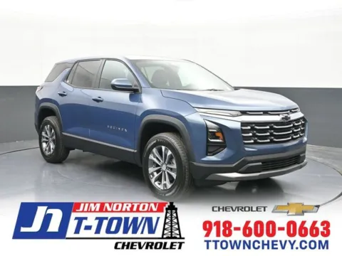 Blue 2026 Chevrolet Equinox LT for sale in Tulsa, OK