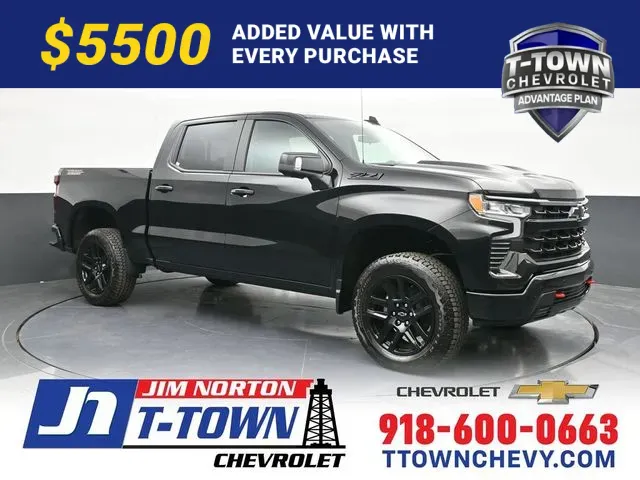 Black 2026 Chevrolet Silverado 1500 LT Trail Boss for sale in Tulsa, OK