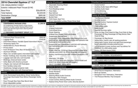 Another view of 2016 Chevrolet Equinox LT for sale in Tulsa, OK at Jim Norton T-Town Chevrolet