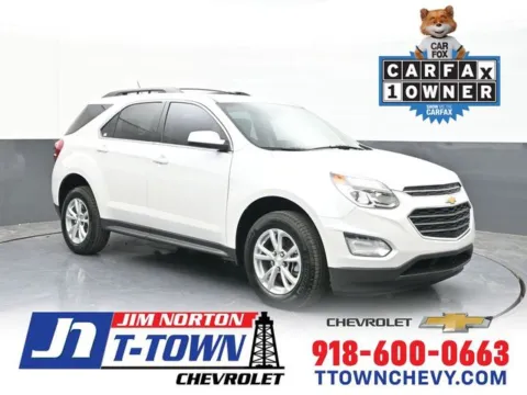 White 2016 Chevrolet Equinox LT for sale in Tulsa, OK
