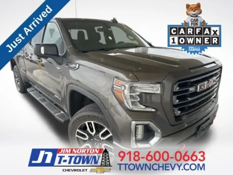 Gray 2019 GMC Sierra 1500 AT4 for sale in Tulsa, OK
