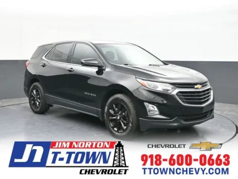 Black 2020 Chevrolet Equinox LT for sale in Tulsa, OK