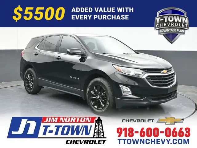 Black 2020 Chevrolet Equinox LT for sale in Tulsa, OK