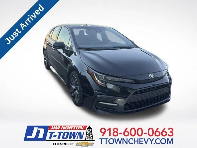 Black 2021 Toyota Corolla SE for sale in Tulsa, OK