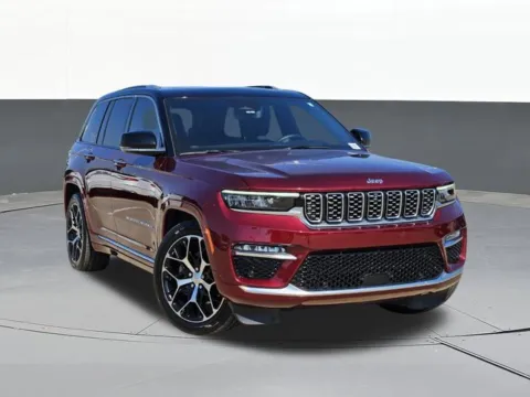 Red 2023 Jeep Grand Cherokee Summit Reserve 4xe for sale in Tulsa, OK