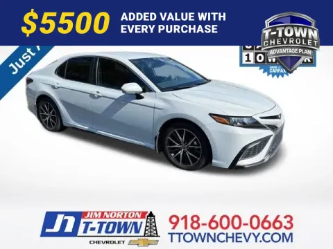 White 2023 Toyota Camry for sale in Tulsa, OK