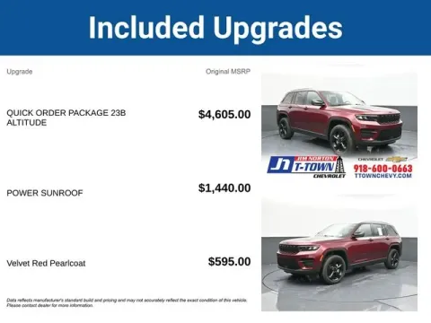 More photos of 2023 Jeep Grand Cherokee Altitude at Jim Norton T-Town Chevrolet, OK