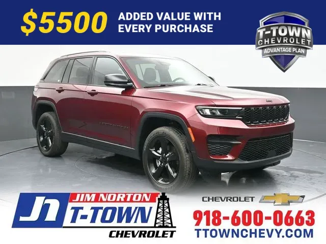 Red 2023 Jeep Grand Cherokee Altitude for sale in Tulsa, OK