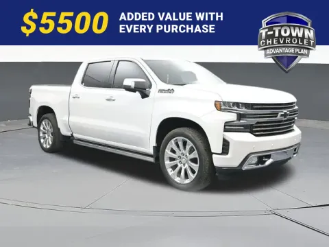 White 2022 Chevrolet Silverado 1500 LTD High Country for sale in Tulsa, OK