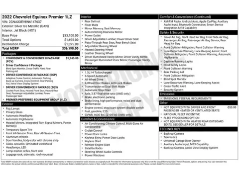 Photos of 2022 Chevrolet Equinox Premier for sale in Tulsa, OK at Jim Norton T-Town Chevrolet