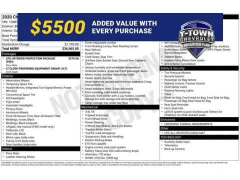 Black 2020 Chevrolet Traverse LT for sale in Tulsa, OK