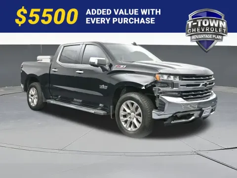 Black 2022 Chevrolet Silverado 1500 LTD LTZ for sale in Tulsa, OK