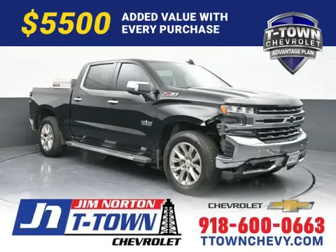 Black 2022 Chevrolet Silverado 1500 LTD LTZ for sale in Tulsa, OK