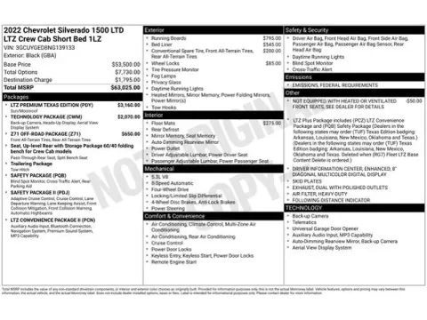 Photos of 2022 Chevrolet Silverado 1500 LTD LTZ for sale in Tulsa, OK at Jim Norton T-Town Chevrolet