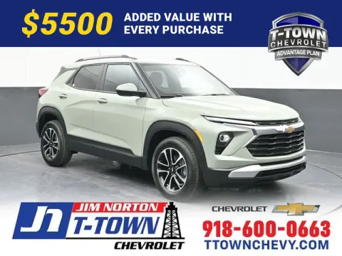 Green 2026 Chevrolet TrailBlazer LT for sale in Tulsa, OK