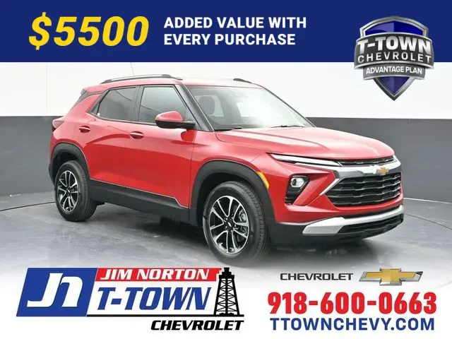 Red 2026 Chevrolet TrailBlazer LT for sale in Tulsa, OK