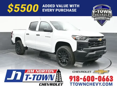 White 2026 Chevrolet Colorado Work Truck for sale in Tulsa, OK