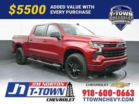 Red 2026 Chevrolet Silverado 1500 RST for sale in Tulsa, OK